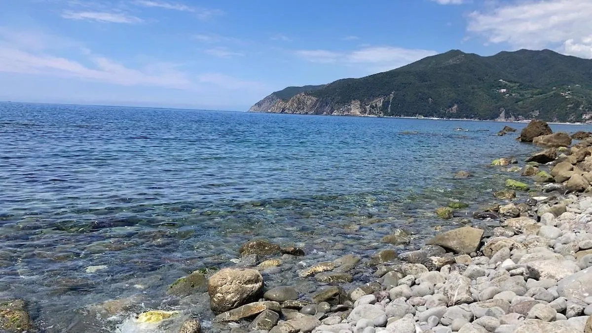 White House With Sea View Apartment Moneglia 0*,